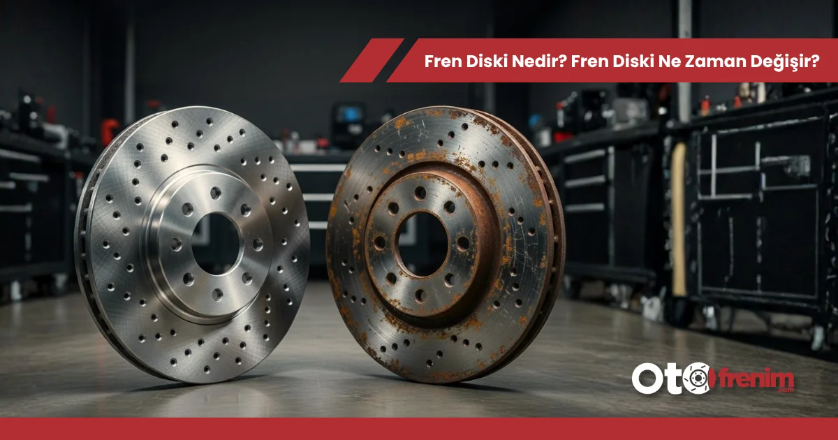 Fren Diski Nedir? Fren Diski Ne Zaman Değişir?