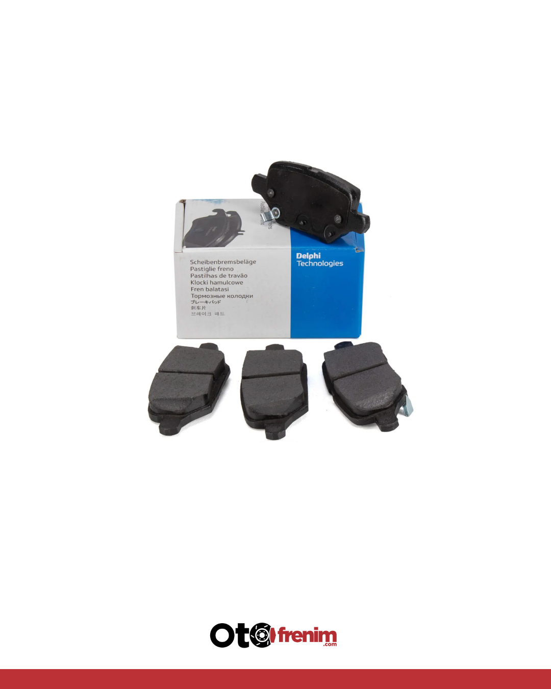 OPEL COMBO D 12> FİAT PUNTO EVO 1.3-1.4-1.6D MTJ 09=>FİAT 500-FİAT 500C 1.3DMJ 10=> FİAT GRANDE PUNTO 1.6DMTJ 09=> ÖN FREN BALATASI