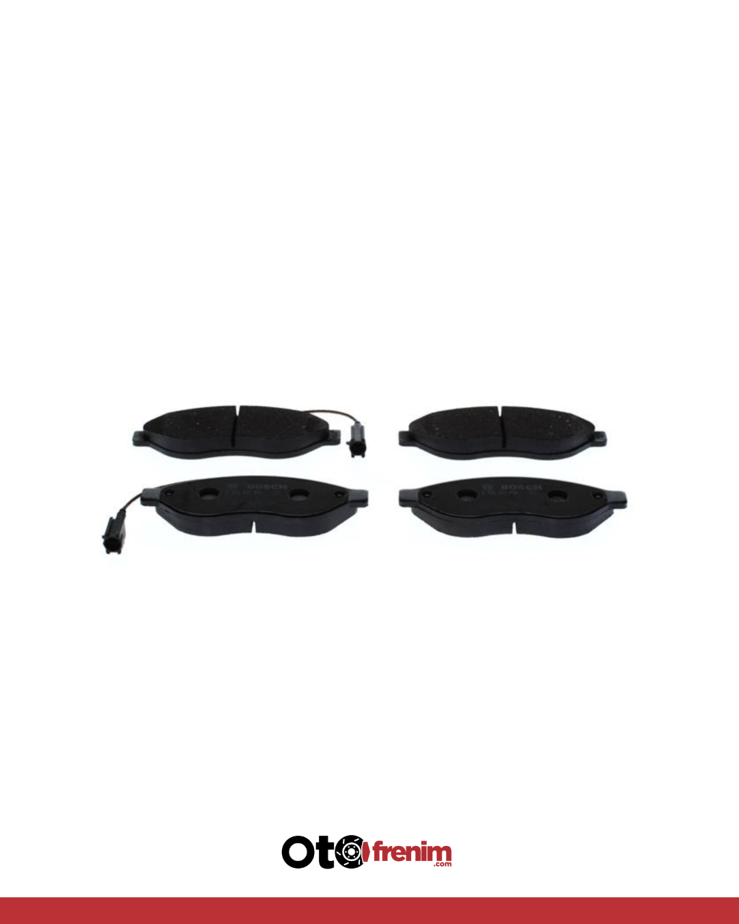 FİAT DUCATO 3-4-PEUGEOT BOXER 3-4-CITROEN JUMPER 3-4 06>11> 16Q-20Q- KARSAN JEST ÖN FREN BALATASI KISA ŞASE