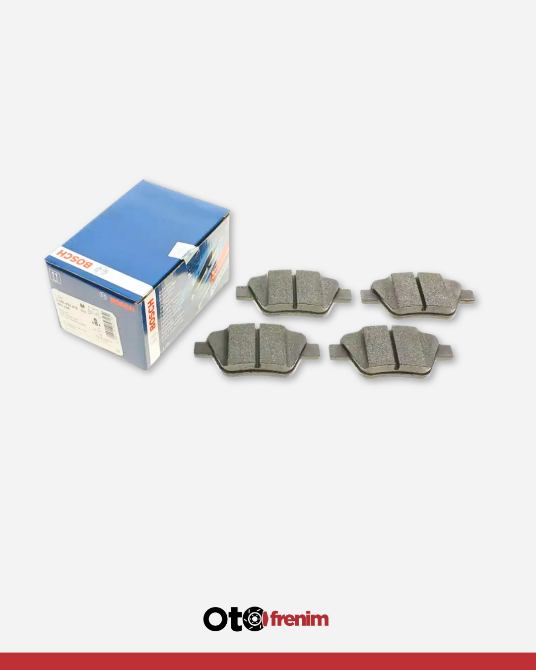 BOSCH 0986494643 Arka Fren Balatası