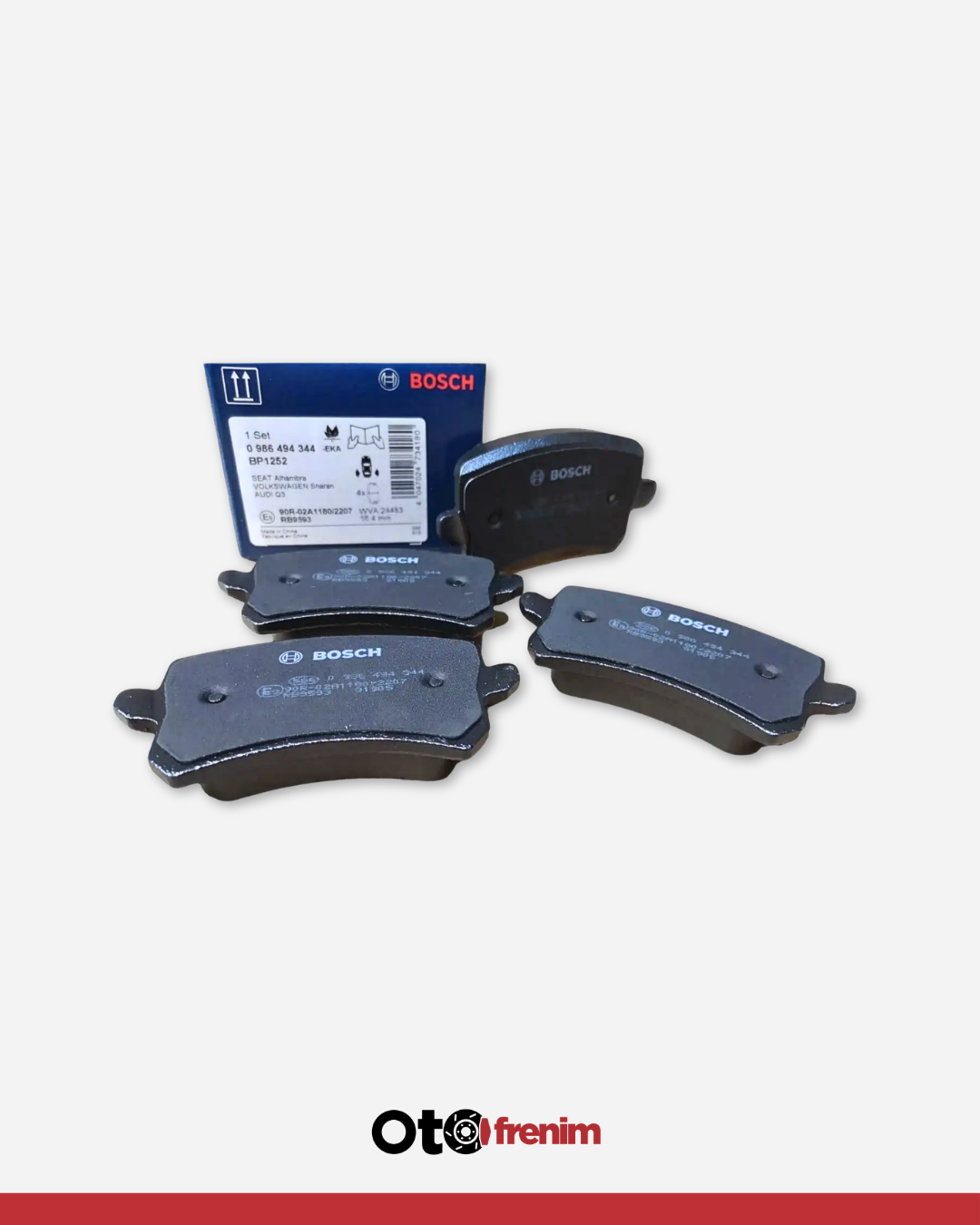 BOSCH BSR4499 Arka Fren Balatası