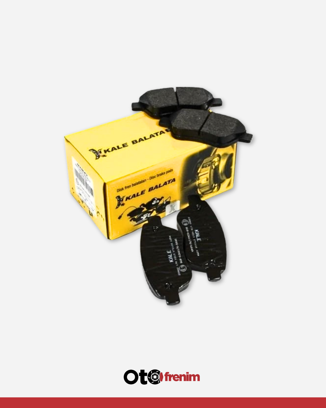 KALE 24483 172 14 Arka Fren Balatası