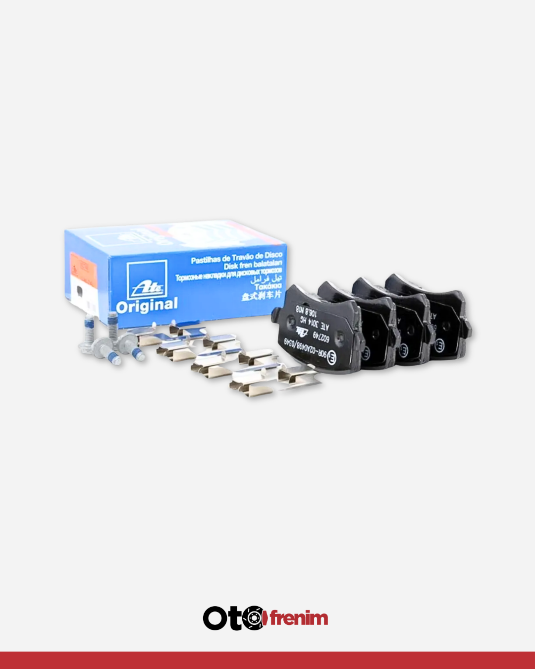 ATE 13.0460.2749.2 Arka Fren Balatası