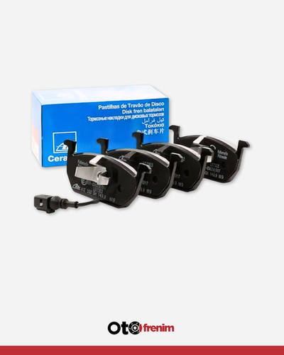 ATE 13.0470.7303.2 GOLF7-A3-LEON-OCTAVIA 12=> ÜSTTEN KULAKLI ÖN BALATA SERAMİK